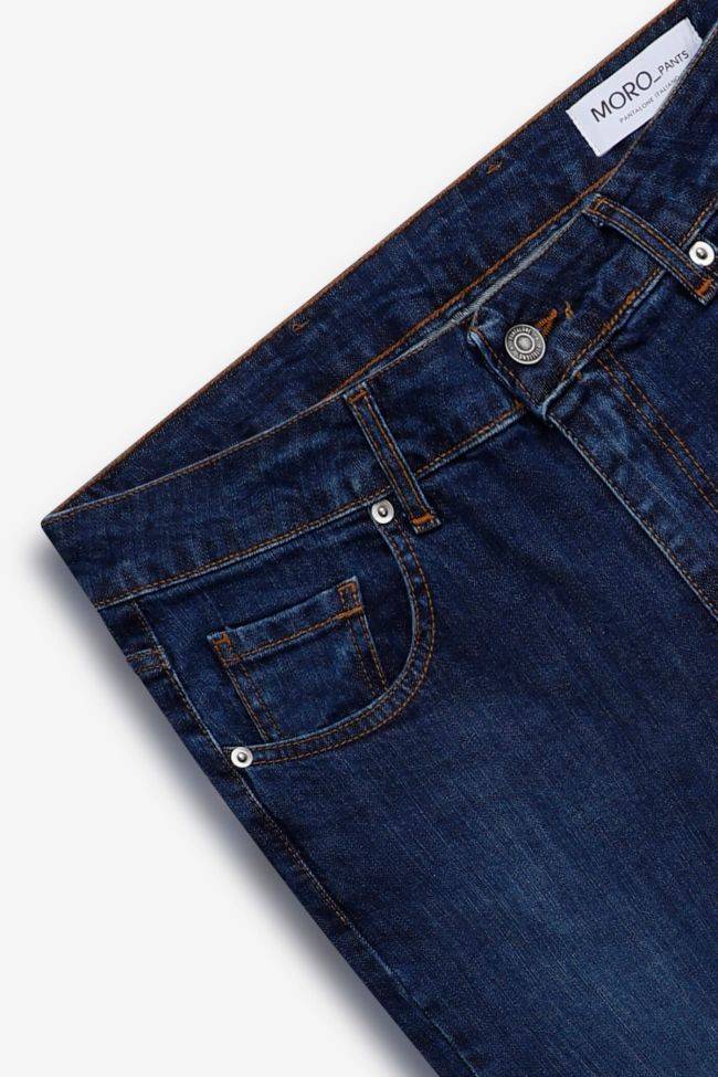 Moro Hose Herren Moro 5 Pocket Slim Einfarbig 98% Cotton 2% Ea