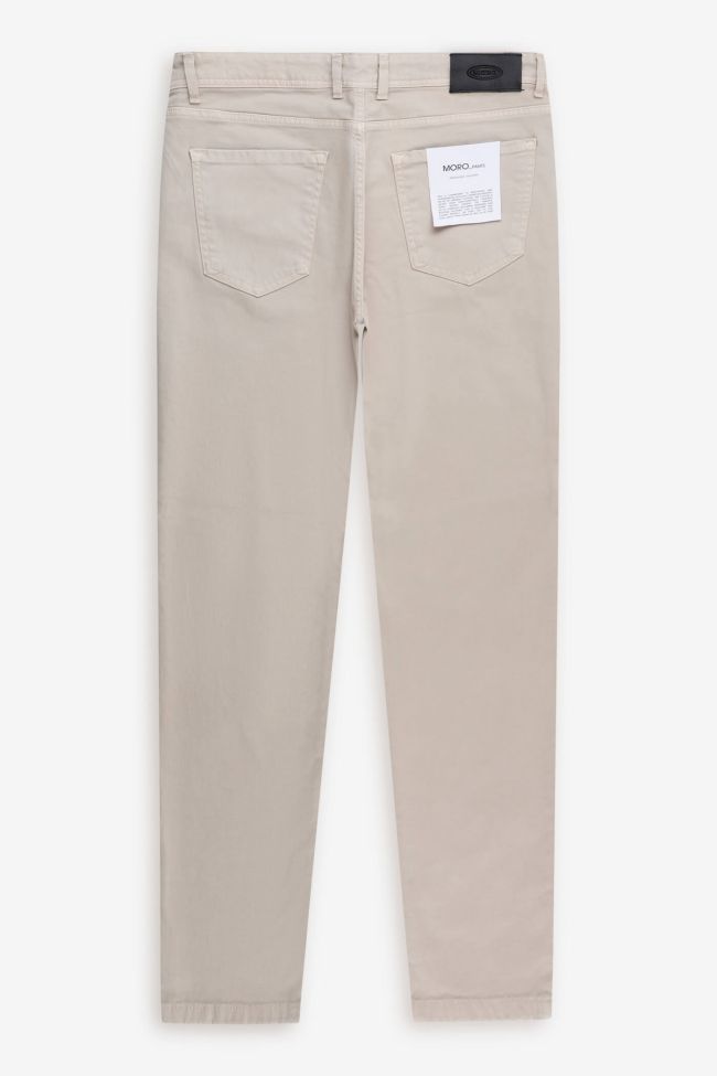 Moro Hose Herren Moro 5 Pocket Slim Einfarbig 98% Cotton 2% Ea