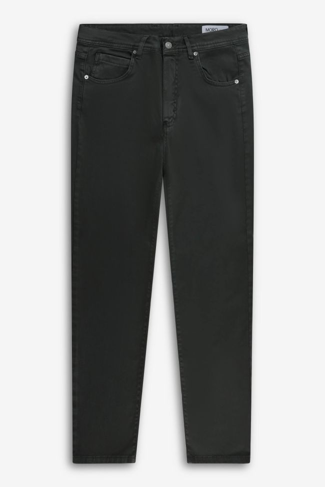 moro Hose Herren Moro 5 Pocket Slim Einfarbig 98% cotton 2% ea