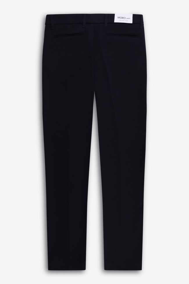 Moro Hose Herren Moro Chinos Slim Einfarbig 83% Pa 13%vi 4%ea
