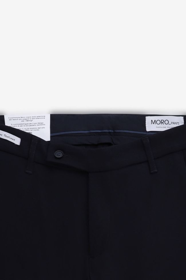 Moro Hose Herren Moro Chinos Slim Einfarbig 83% Pa 13%vi 4%ea