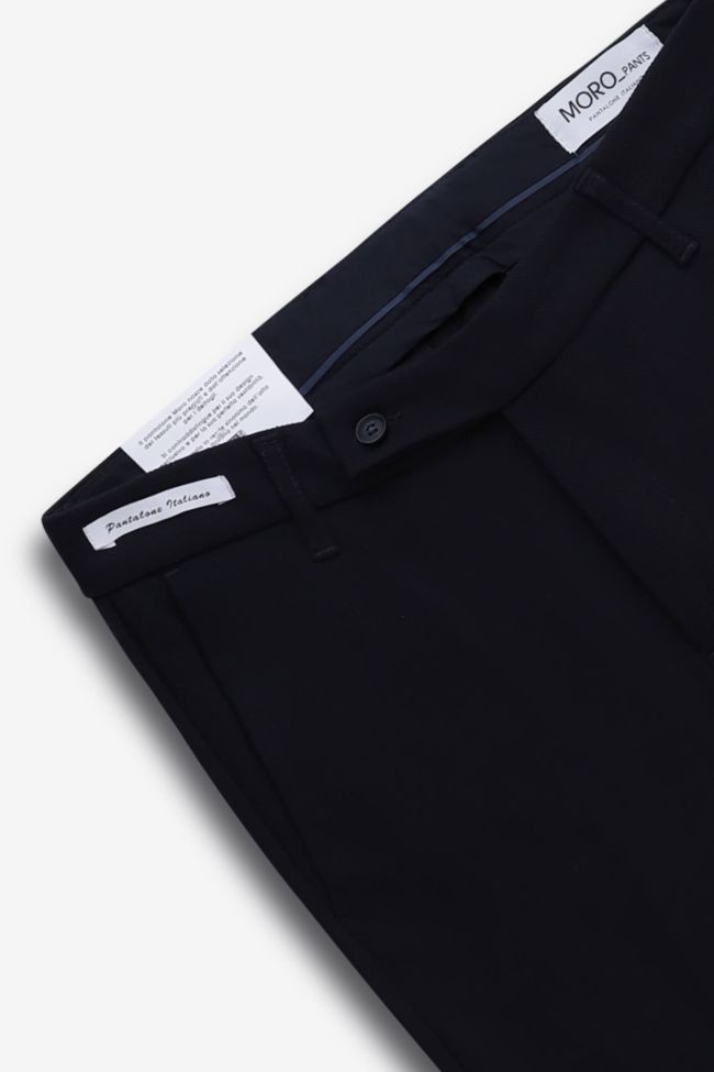 Moro Hose Herren Moro Chinos Slim Einfarbig 83% Pa 13%vi 4%ea