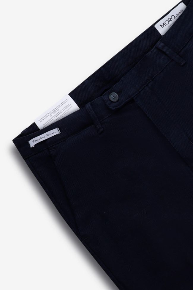 Moro Hose Herren Moro Chinos Slim Einfarbig 98% Cotton 2% Ea