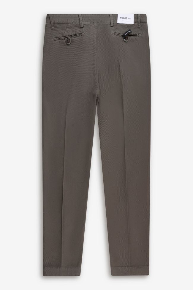 Moro Hose Herren Moro Chinos Slim Einfarbig 98% Cotton 2% Ea