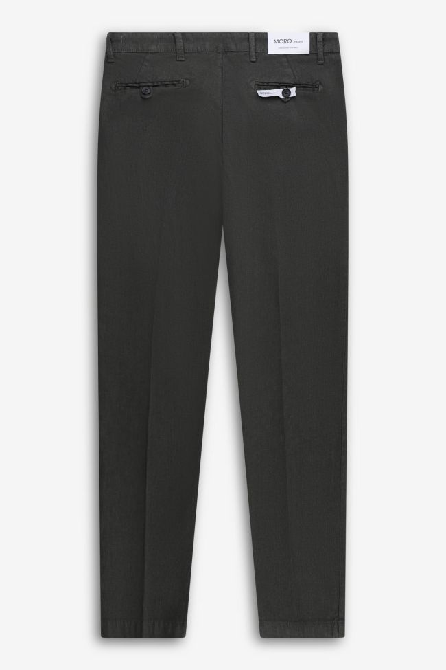 Moro Hose Herren Moro Chinos Slim Einfarbig 98% Cotton 2% Ea