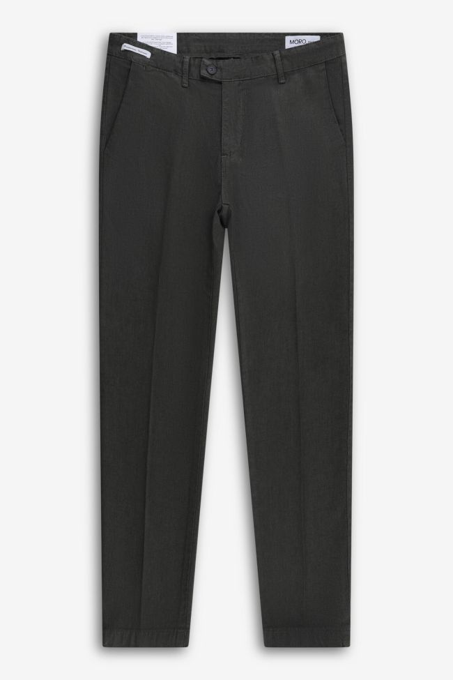 moro Hose Herren Moro Chinos Slim Einfarbig 98% cotton 2% ea