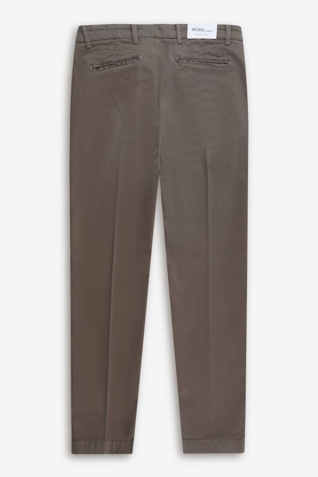 Moro Hose Herren Moro Chinos Slim Einfarbig 98% Cotton 2% Ea