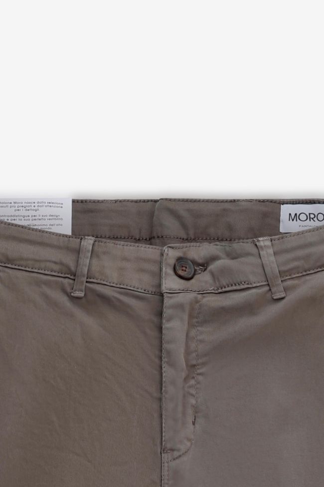Moro Hose Herren Moro Chinos Slim Einfarbig 98% Cotton 2% Ea