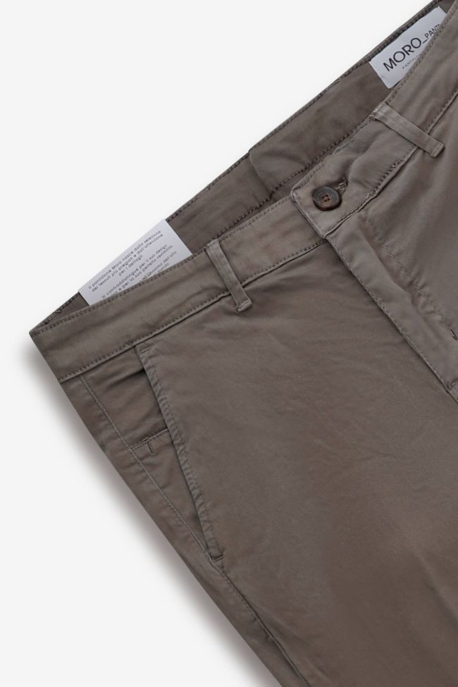 Moro Hose Herren Moro Chinos Slim Einfarbig 98% Cotton 2% Ea