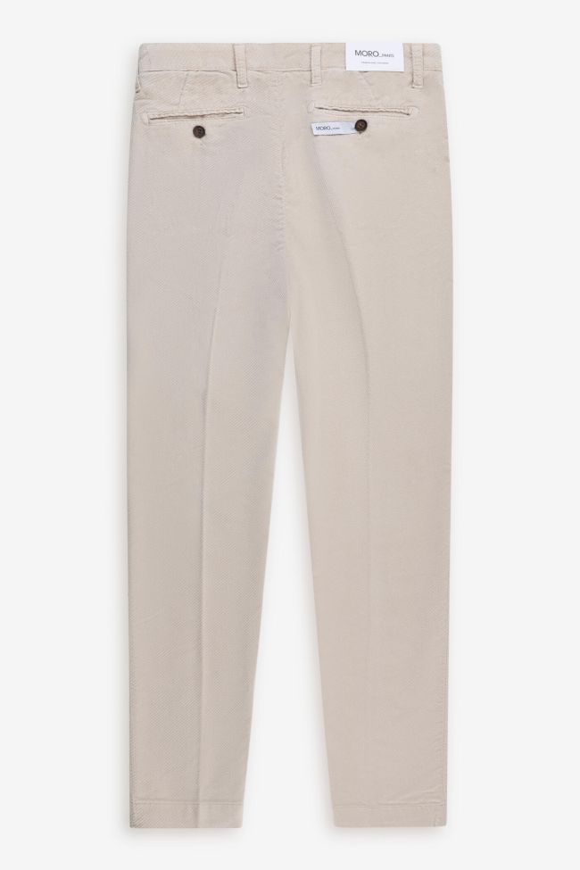 Moro Hose Herren Moro Chinos Slim Einfarbig 98% Cotton 2% Ea