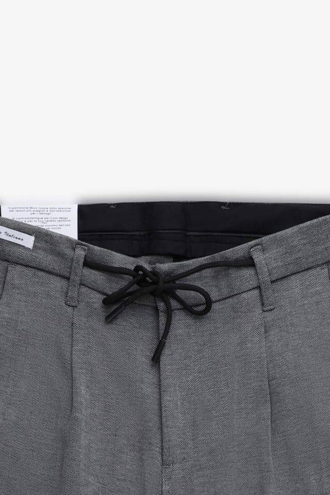 Moro Hose Herren Moro Chinos Slim Halb Unifarben 68% Vi 25% Pa 7% Ea