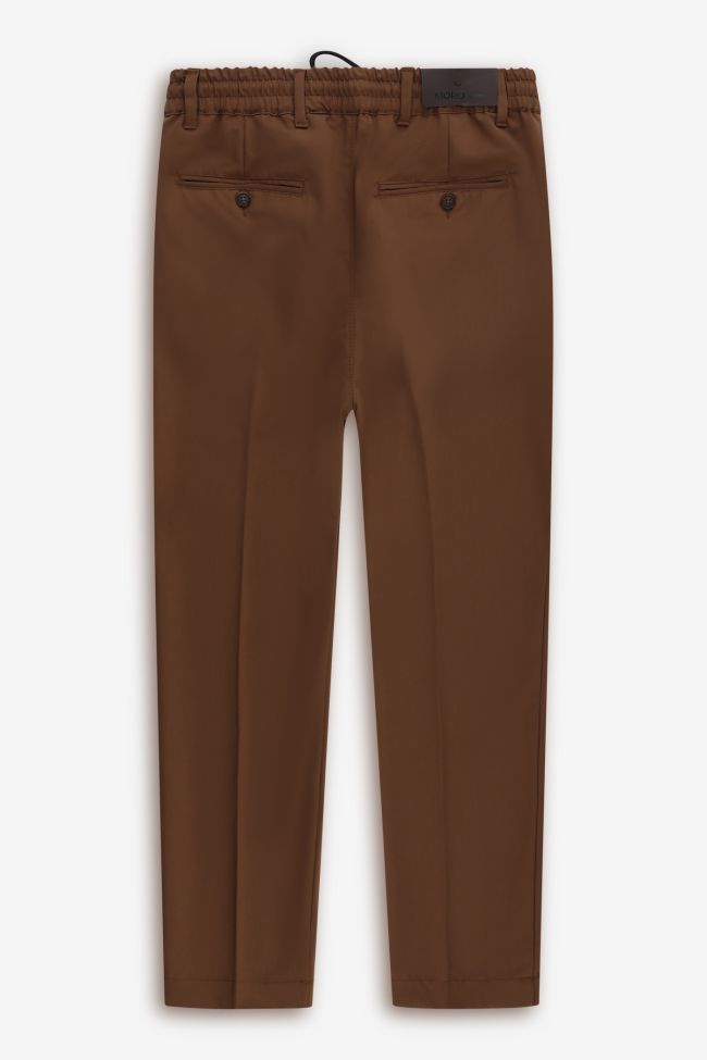 Moro Hose Herren Moro Klassische Slim Einfarbig 70% Viscosa 30% Nylon