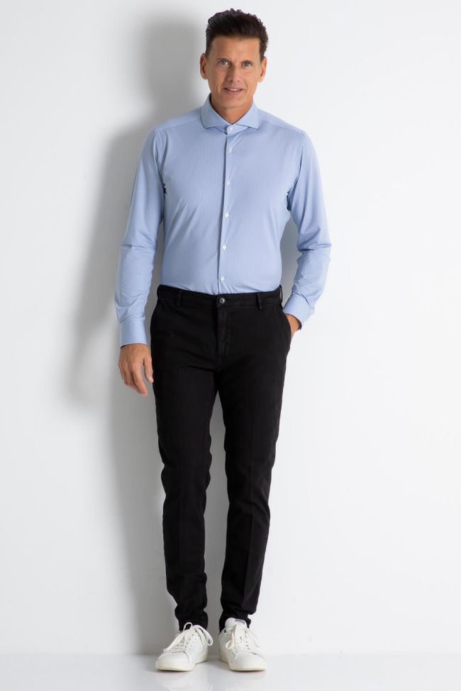 yan simmon Hose Herren Yan Simmon Chinos Slim Einfarbig