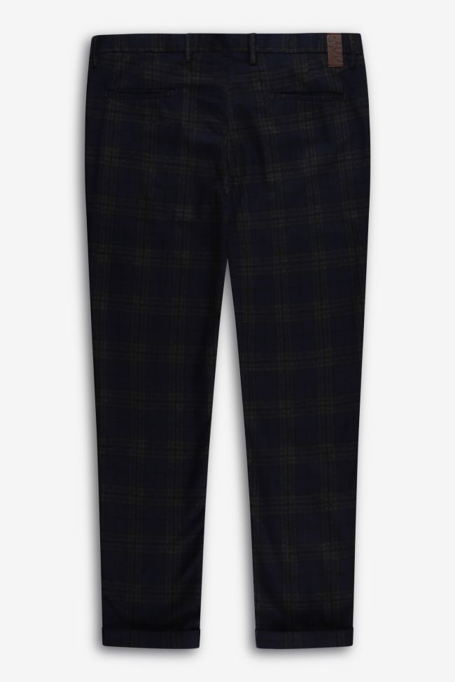 Yan Simmon Hose Herren Yan Simmon Chinos Slim Karo 60% Wool 35% Pl 5% Pa