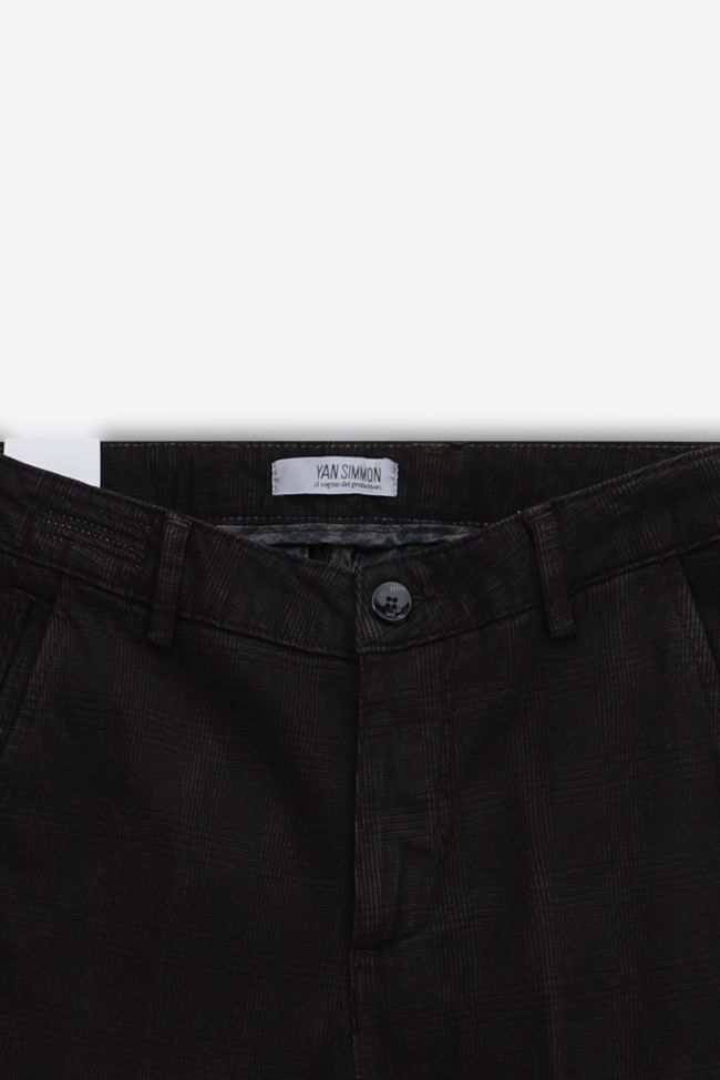 Yan Simmon Hose Herren Yan Simmon Chinos Slim Karo 98% Cotton 2% Ea