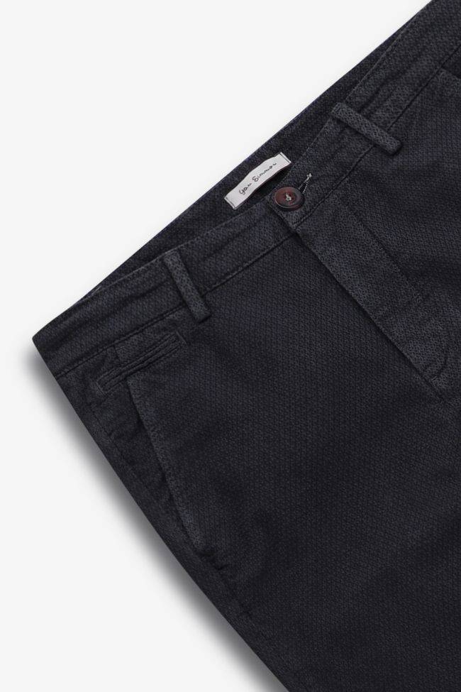 Yan Simmon Hose Herren Yan Simmon Klassische Regular Halb Unifarben 98% Cotton 2% Ea