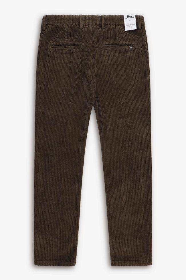 Yan Simmon Hose Herren Yan Simmon Klassische Slim Einfarbig 100% Winter Cotton