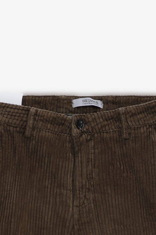 Yan Simmon Hose Herren Yan Simmon Klassische Slim Einfarbig 100% Winter Cotton