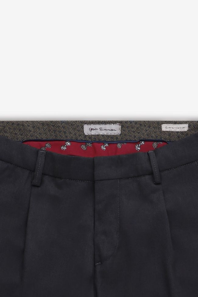 Yan Simmon Hose Herren Yan Simmon Klassische Slim Einfarbig 32% Viskose 65% Pl 3% Ea