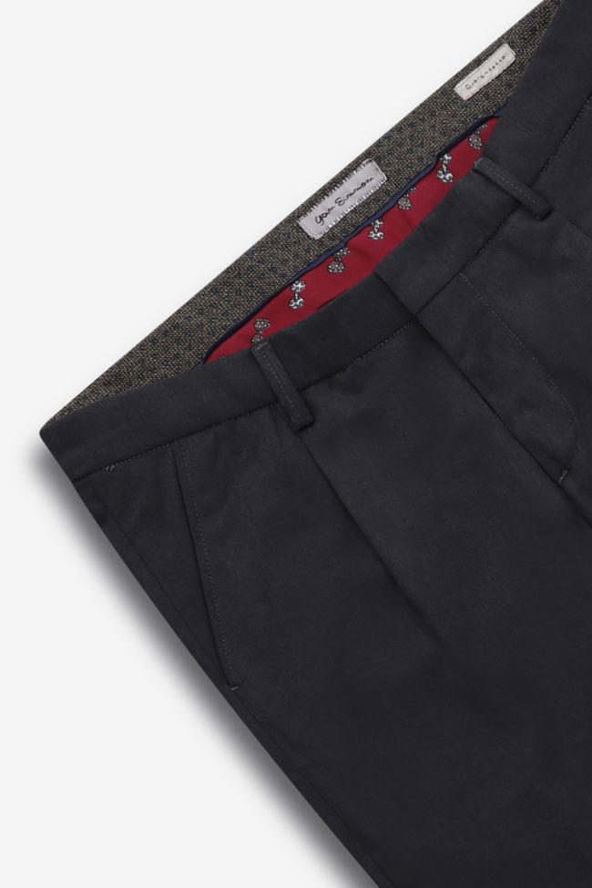 Yan Simmon Hose Herren Yan Simmon Klassische Slim Einfarbig 32% Viskose 65% Pl 3% Ea