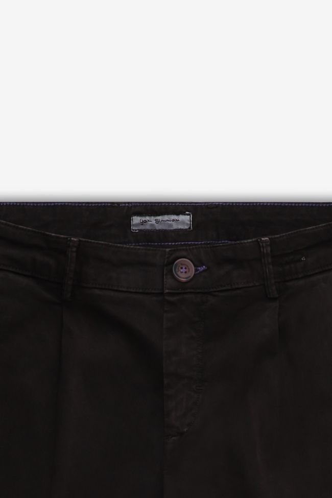 Yan Simmon Hose Herren Yan Simmon Klassische Slim Einfarbig 60% Wool 35% Pl 5% Pa