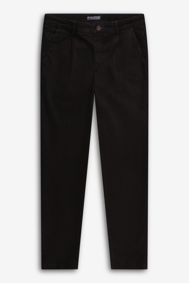 yan simmon Hose Herren Yan Simmon Klassische Slim Einfarbig 60% wool 35% pl 5% pa