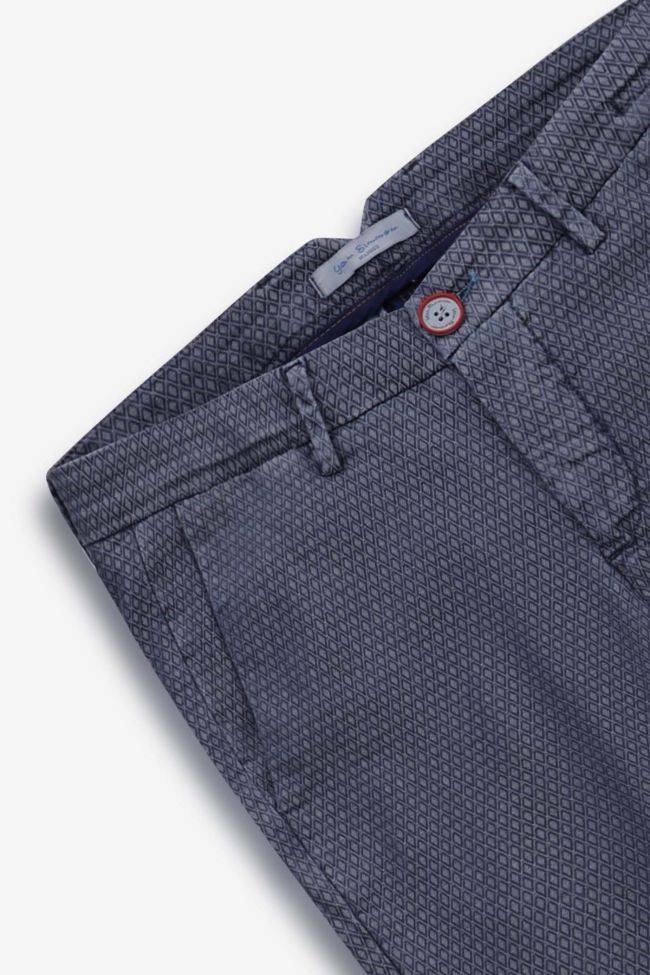 Yan Simmon Hose Herren Yan Simmon Klassische Slim Halb Unifarben 98% Cotton 2% Ea