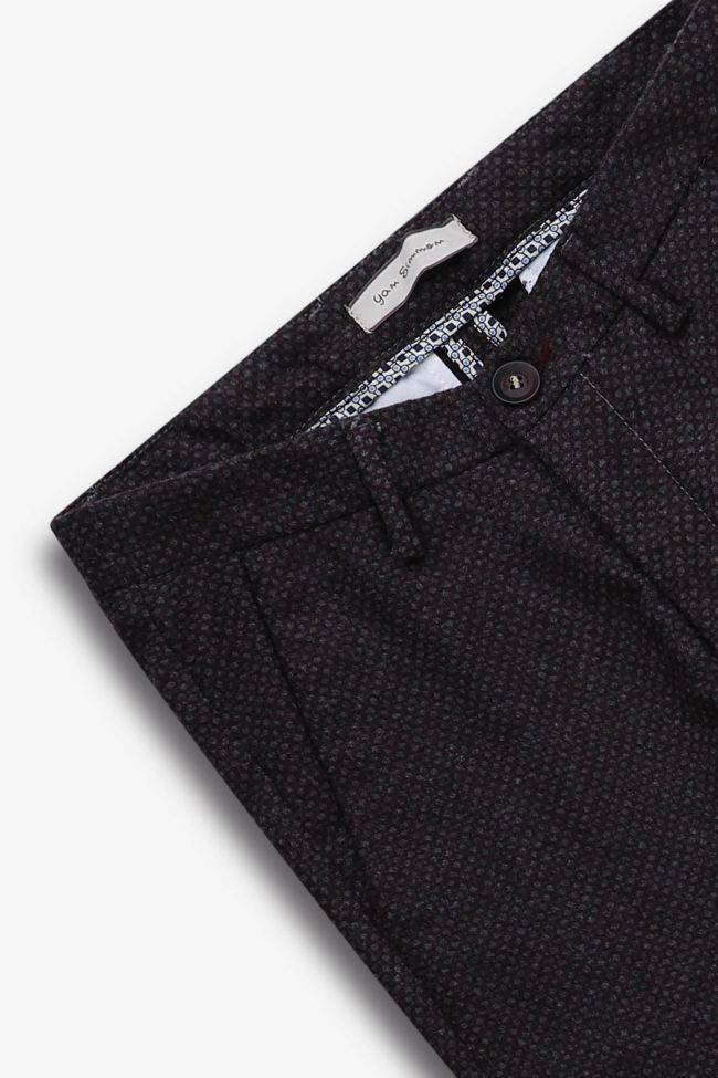 Yan Simmon Hose Herren Yan Simmon Klassische Slim Halb Unifarben 60% Wool 35% Pl 5% Pa