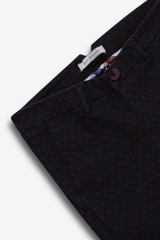 Yan Simmon Hose Herren Yan Simmon Klassische Slim Muster 76% Co 13% Po 9% Vi 2% Ea