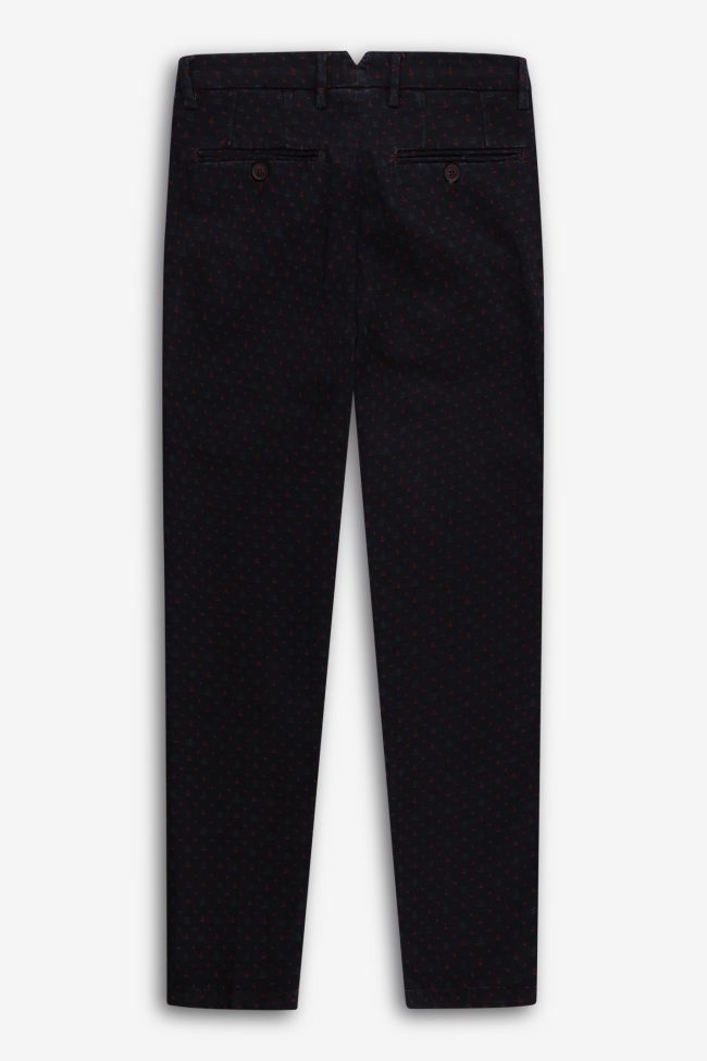 Yan Simmon Hose Herren Yan Simmon Klassische Slim Muster 76% Co 13% Po 9% Vi 2% Ea