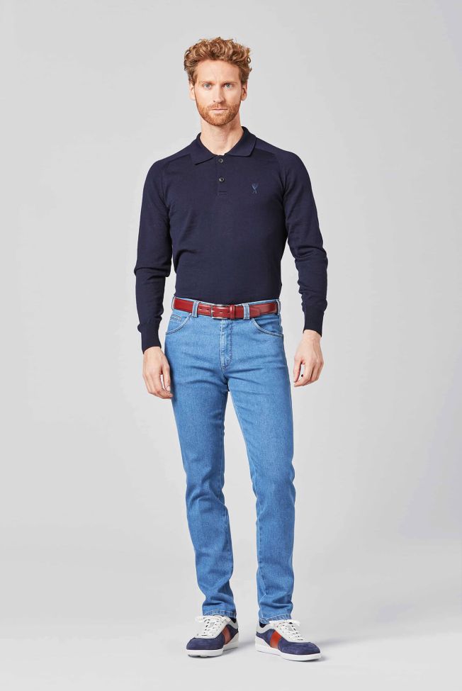 Meyer Hose Herren Meyer 5 Pocket Regular