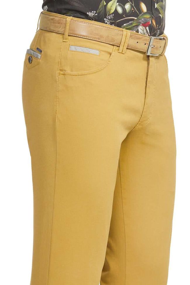 Meyer Hose Herren Meyer 5 Pocket Regular Einfarbig