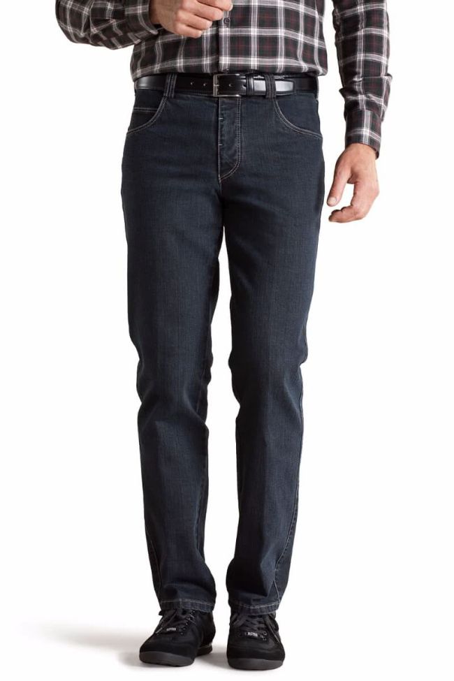 meyer Hose Herren Meyer 5 Pocket Regular Einfarbig