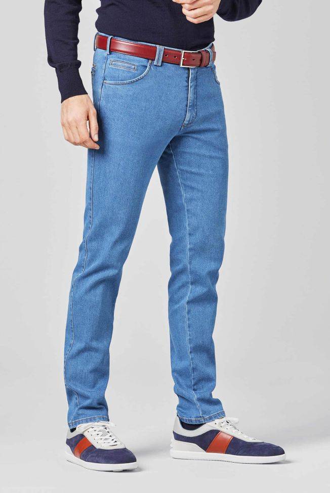 meyer Hose Herren Meyer 5 Pocket Slim