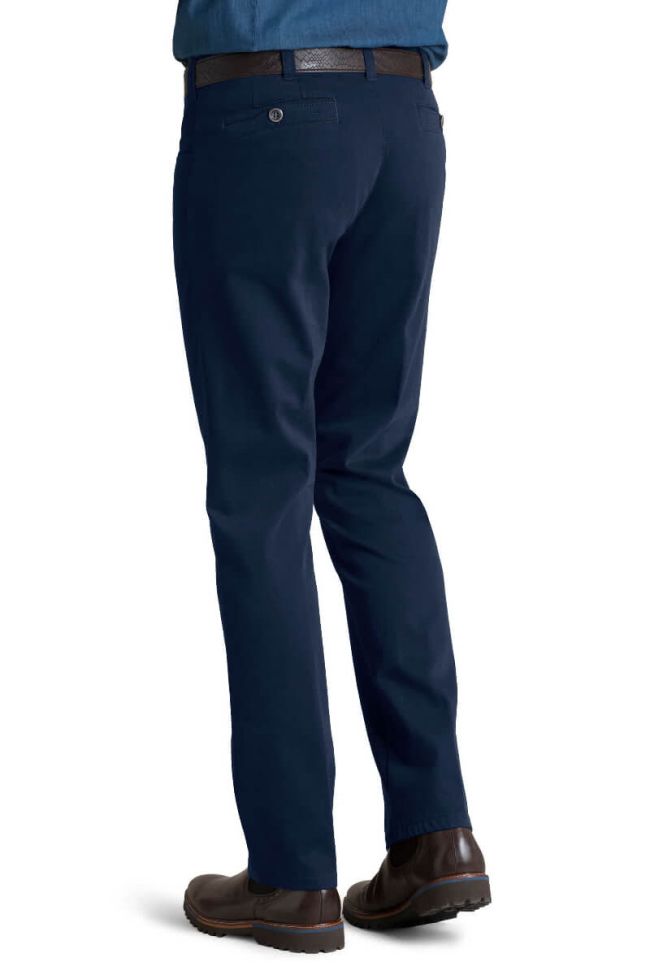 Meyer Hose Herren Meyer 5 Pocket Slim Einfarbig