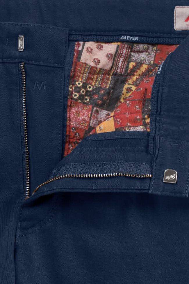 Meyer Hose Herren Meyer 5 Pocket Slim Einfarbig