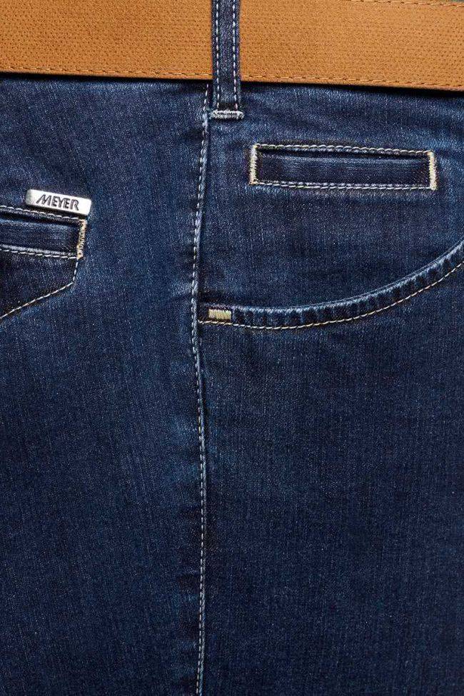 Meyer Hose Herren Meyer 5 Pocket Slim Einfarbig