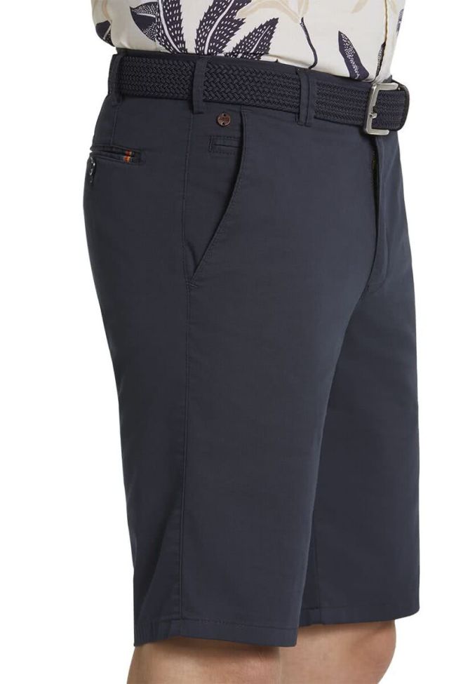 Meyer Hose Herren Meyer Bermuda Regular Einfarbig