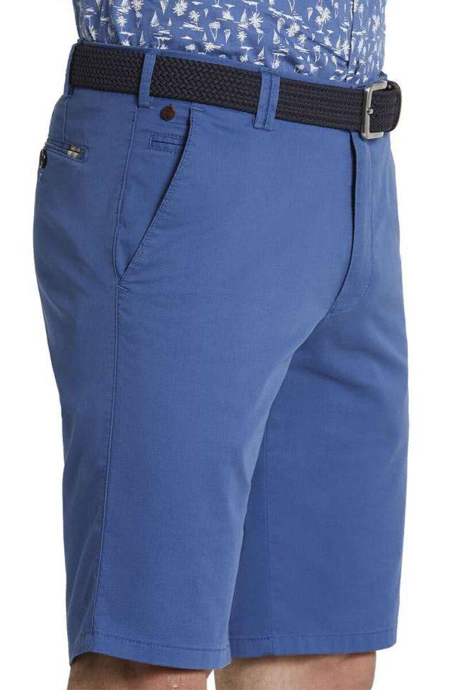 Meyer Hose Herren Meyer Bermuda Regular Einfarbig