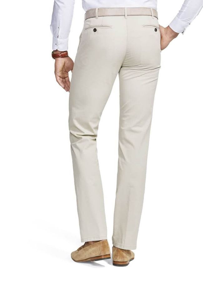 Meyer Hose Herren Meyer Chinos Classic Einfarbig