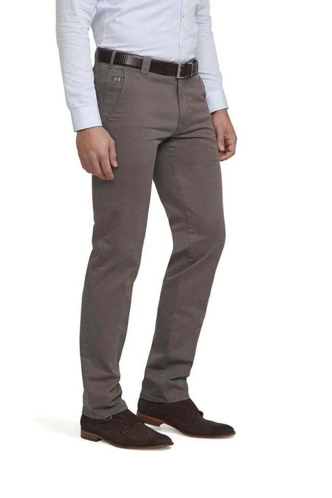 meyer Hose Herren Meyer Chinos Classic Einfarbig
