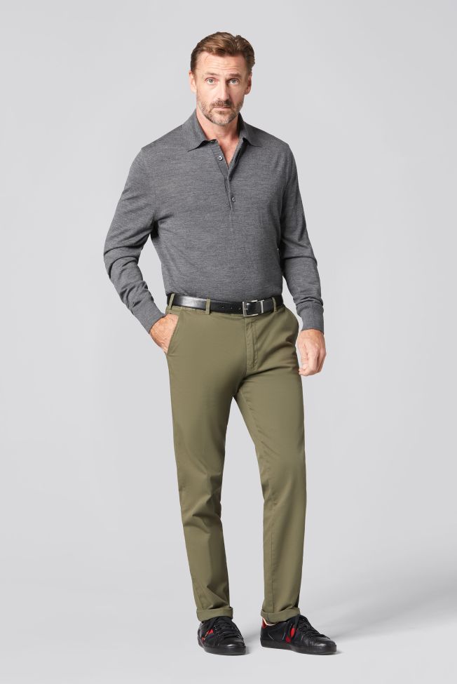Meyer Hose Herren Meyer Chinos Regular