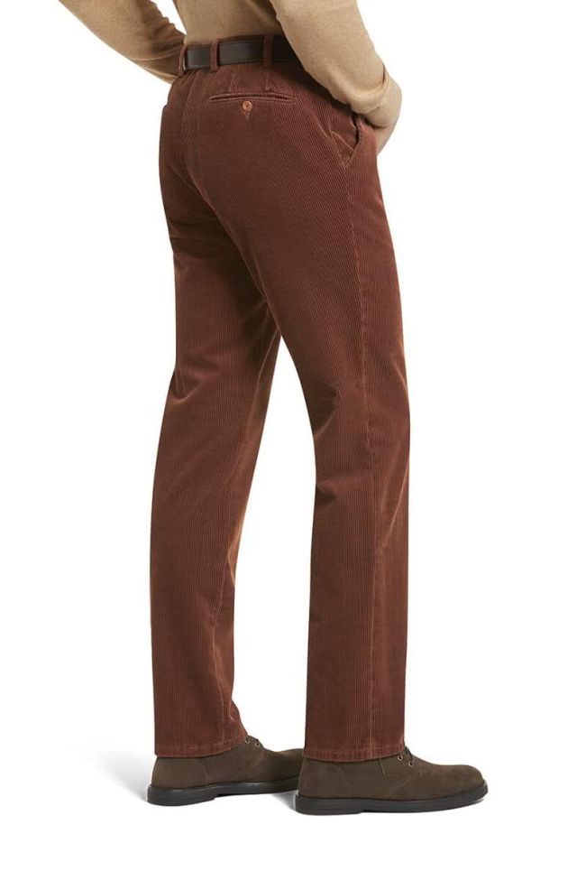 Meyer Hose Herren Meyer Chinos Regular Einfarbig