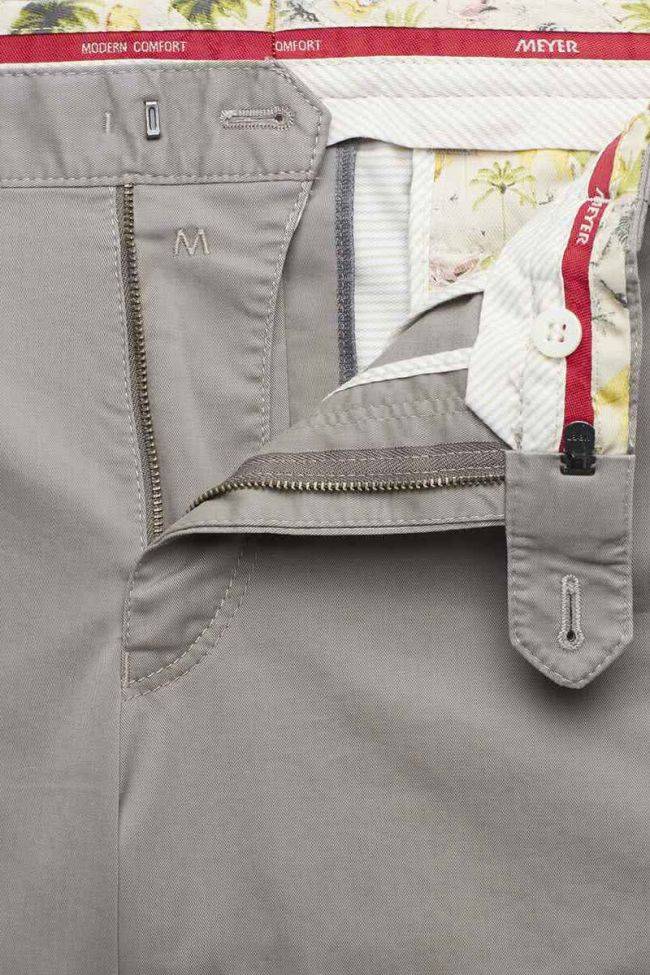 Meyer Hose Herren Meyer Chinos Regular Einfarbig
