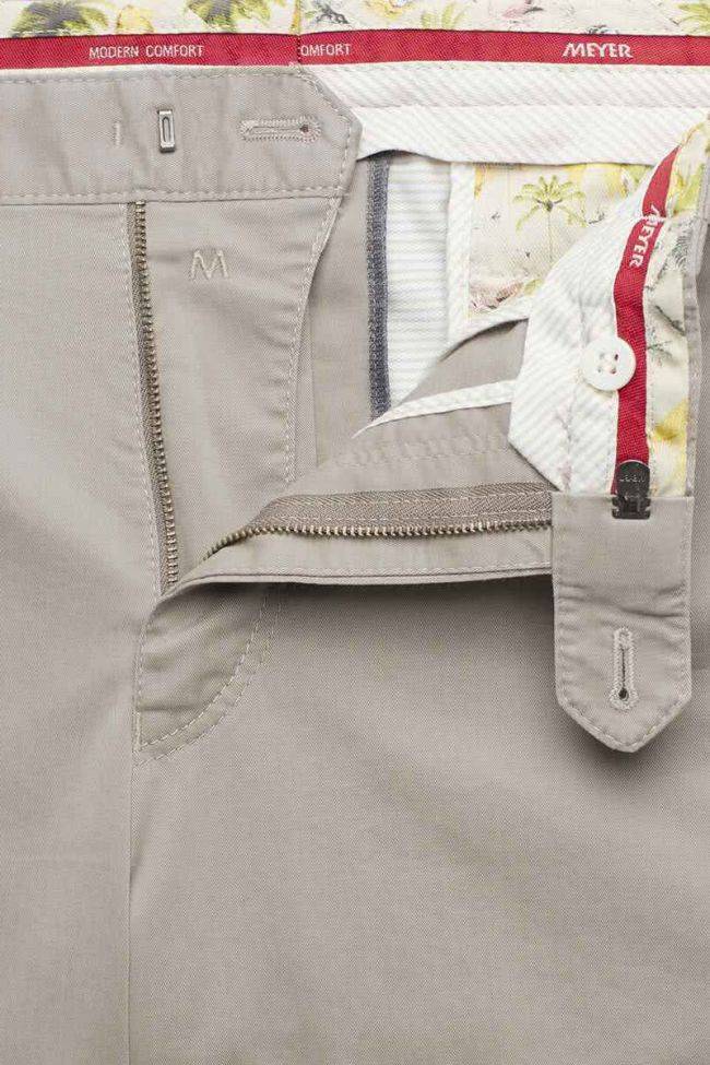 Meyer Hose Herren Meyer Chinos Regular Einfarbig