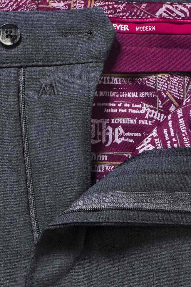 Meyer Hose Herren Meyer Chinos Regular Einfarbig