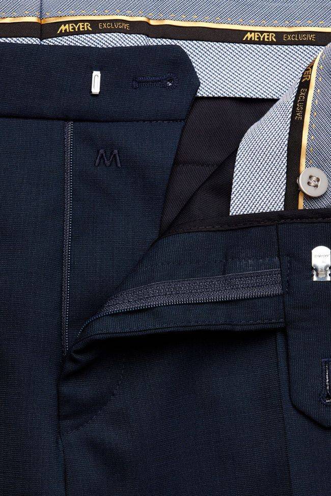 Meyer Hose Herren Meyer Chinos Regular Einfarbig