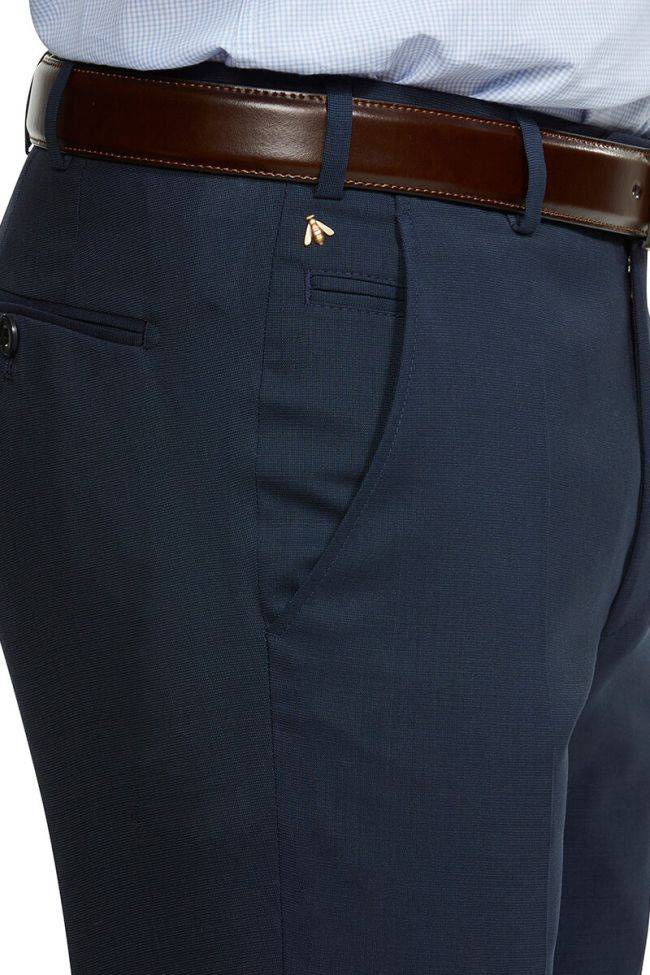 Meyer Hose Herren Meyer Chinos Regular Einfarbig