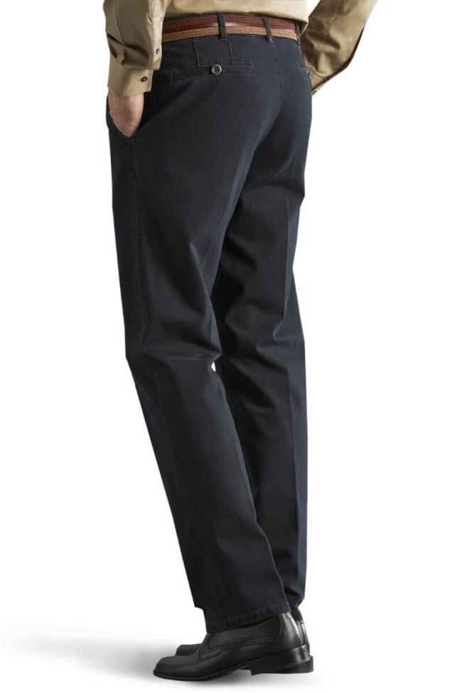 Meyer Hose Herren Meyer Chinos Regular Einfarbig