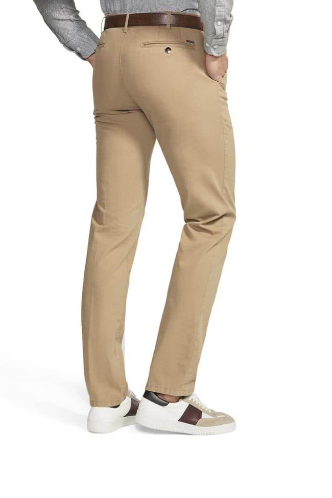 Meyer Hose Herren Meyer Chinos Regular Einfarbig